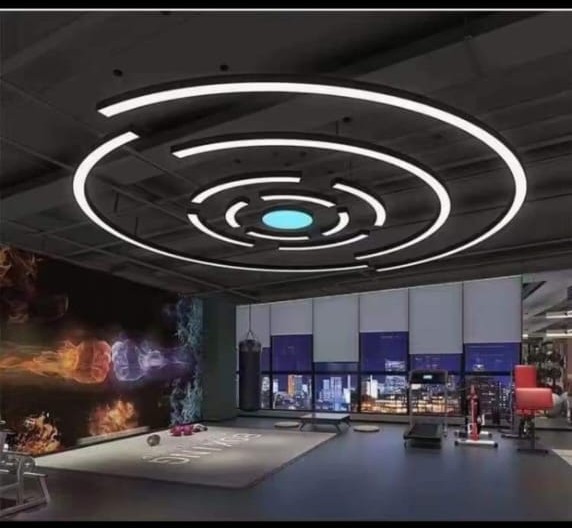 Concentric Circular LED Profile Light